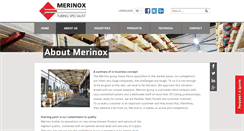 Desktop Screenshot of merinox.nl